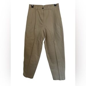 2 Pairs of L.L. Bean Women’s Pleated  Khaki Chinos Size 10p